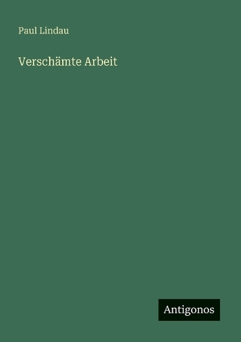 Verschämte Arbeit