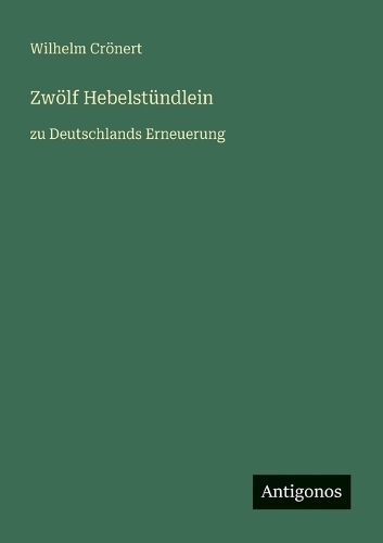 Zwölf Hebelstündlein