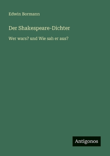Der Shakespeare-Dichter