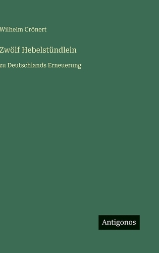 Zwölf Hebelstündlein