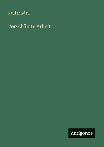 Verschämte Arbeit