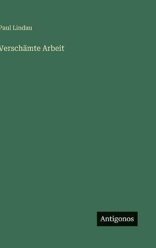 Verschämte Arbeit