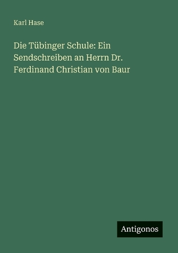 Die Tübinger Schule