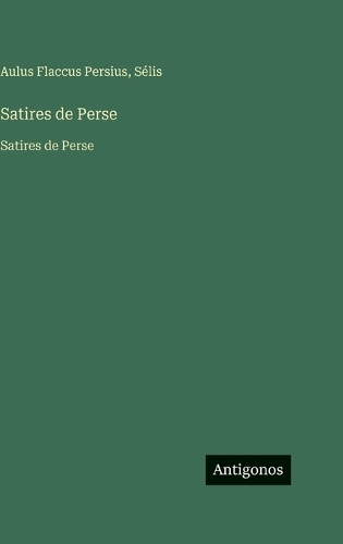 Satires de Perse