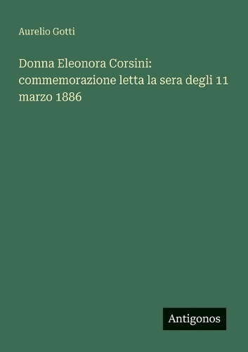 Donna Eleonora Corsini