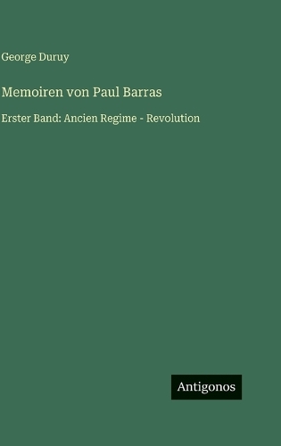 Memoiren von Paul Barras