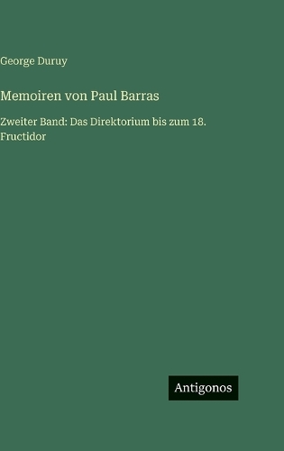 Memoiren von Paul Barras