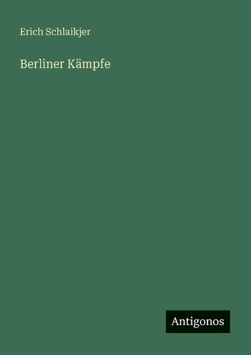 Berliner Kämpfe