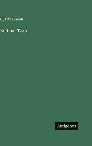 Brahms-Texte