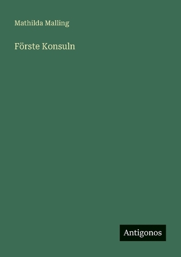 Förste Konsuln