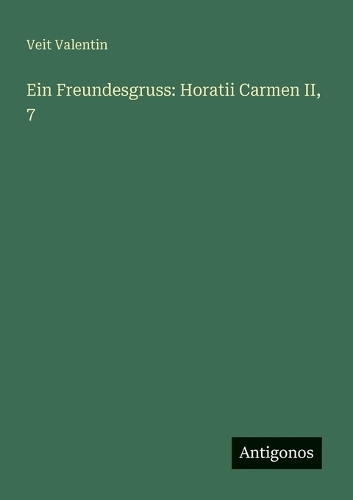 Ein Freundesgruss