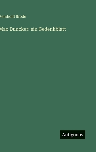 Max Duncker