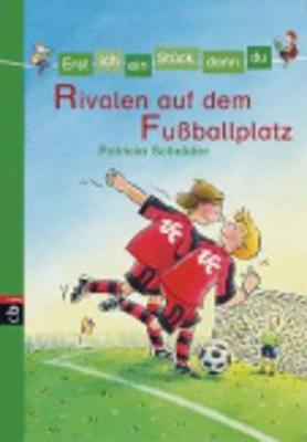 Rivalen Auf Dem Fussballplatz
