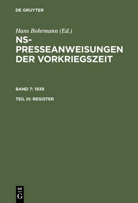 1939. Register