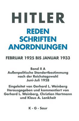 Außenpolitische Standortbestimmung Nach Der Reichstagswahl Juni - Juli 1928