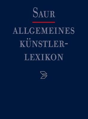 Allgemeines Kunstlerlexikon (Akl), Teil 2, Kunstlerische Berufe