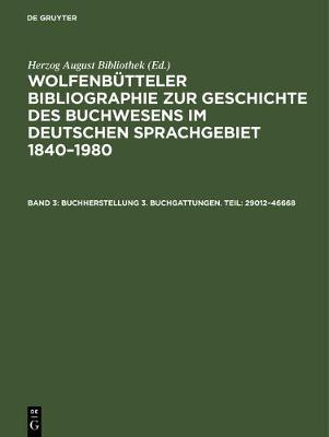 Buchherstellung 3. Buchgattungen. Teil