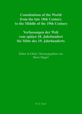 Constitutional Documents of Denmark, Norway and Sweden 1809–1849