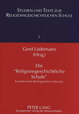 Die «Religionsgeschichtliche Schule»