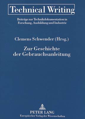 Zur Geschichte Der Gebrauchsanleitung