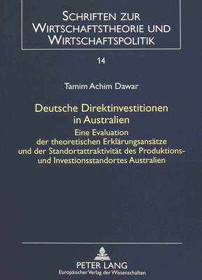 Deutsche Direktinvestitionen in Australien