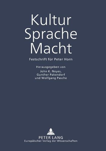 Kultur - Sprache - Macht