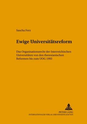 Ewige Universitaetsreform