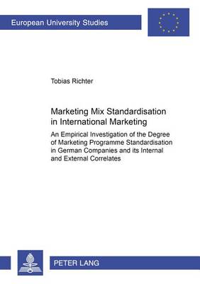 Marketing Mix Standardisation in International Marketing
