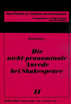 Die Nicht-Pronominale Anrede Bei Shakespeare