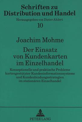 Der Einsatz Von Kundenkarten Im Einzelhandel