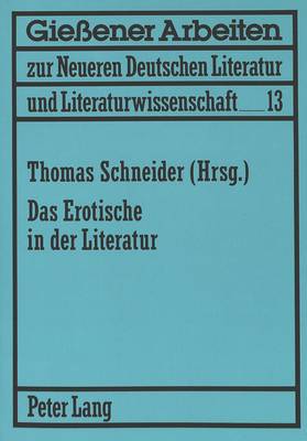 Das Erotische in Der Literatur