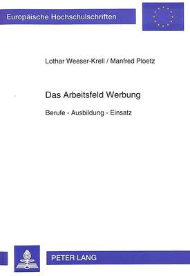 Das Arbeitsfeld Werbung