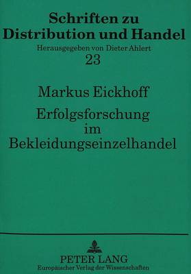 Erfolgsforschung Im Bekleidungseinzelhandel