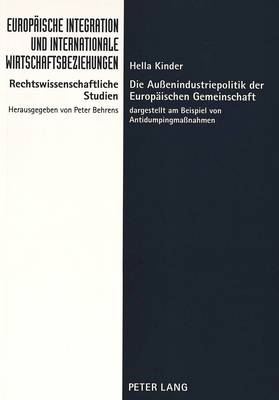 Die Außenindustriepolitik Der Europaeischen Gemeinschaft