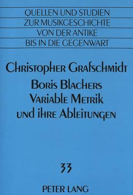 Boris Blachers Variable Metrik Und Ihre Ableitungen