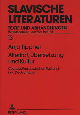 Alteritaet, Uebersetzung Und Kultur