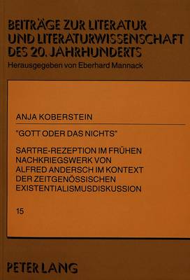 «Gott Oder Das Nichts»