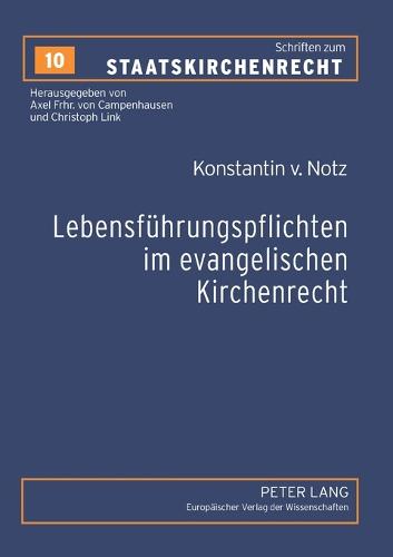 Lebensfuehrungspflichten im evangelischen Kirchenrecht