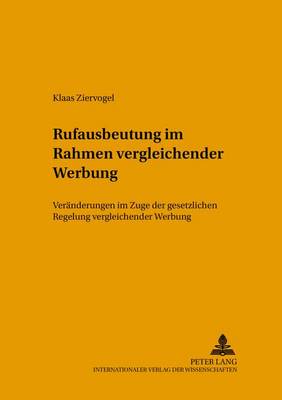 Rufausbeutung Im Rahmen Vergleichender Werbung