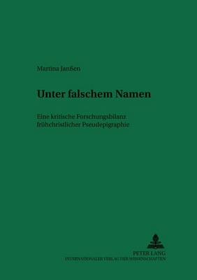 Unter Falschem Namen