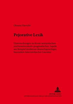 Pejorative Lexik