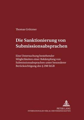 Die Sanktionierung Von Submissionsabsprachen