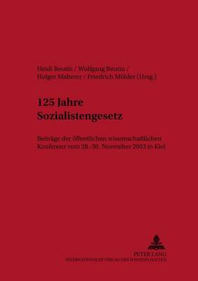 125 Jahre Sozialistengesetz