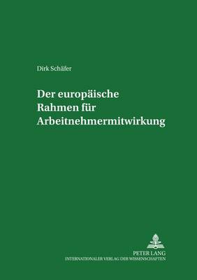 Der Europaeische Rahmen Fuer Arbeitnehmermitwirkung