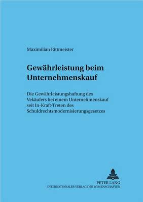Gewaehrleistung Beim Unternehmenskauf