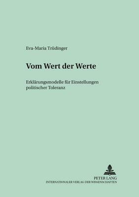 Vom Wert Der Werte