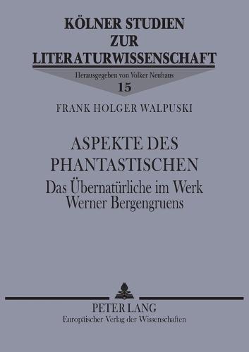 Aspekte des Phantastischen