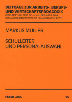 Schulleiter Und Personalauswahl
