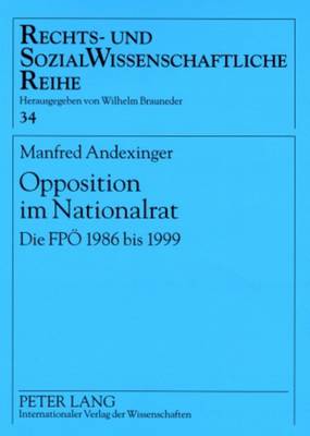 Opposition Im Nationalrat
