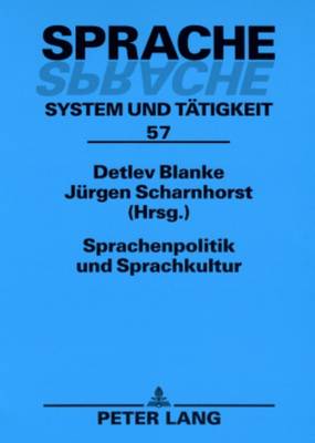 Sprachenpolitik Und Sprachkultur
